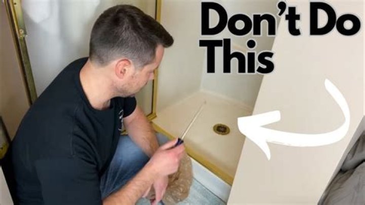 Why is my shower drain not draining?