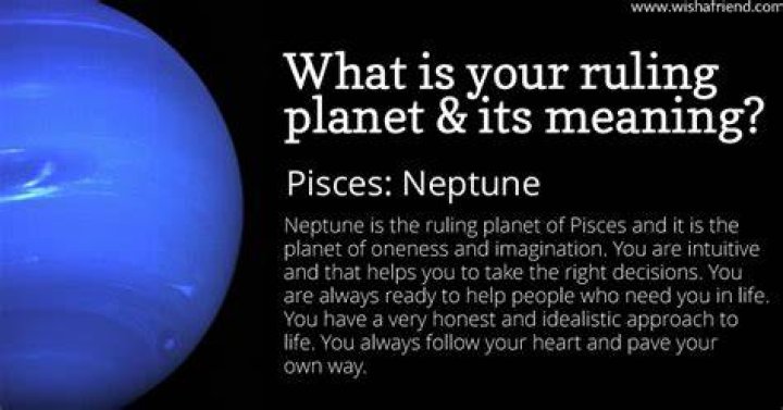Why is Pisces ruled by Neptune?