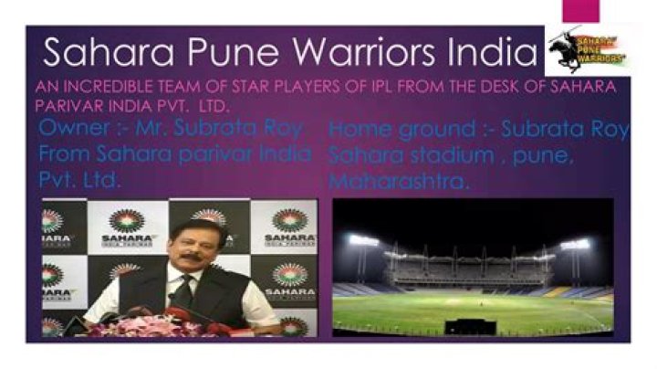 Why is Pune Warriors out of IPL?