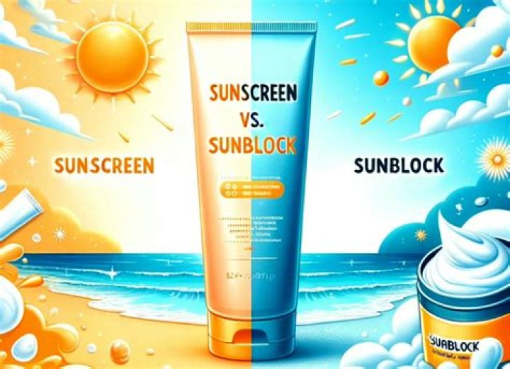 Why is sunblock white?