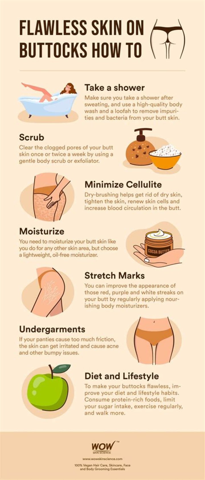 Why my buttocks are flat?