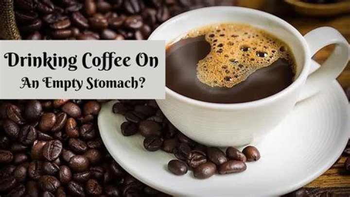 Why should you not drink coffee on an empty stomach?