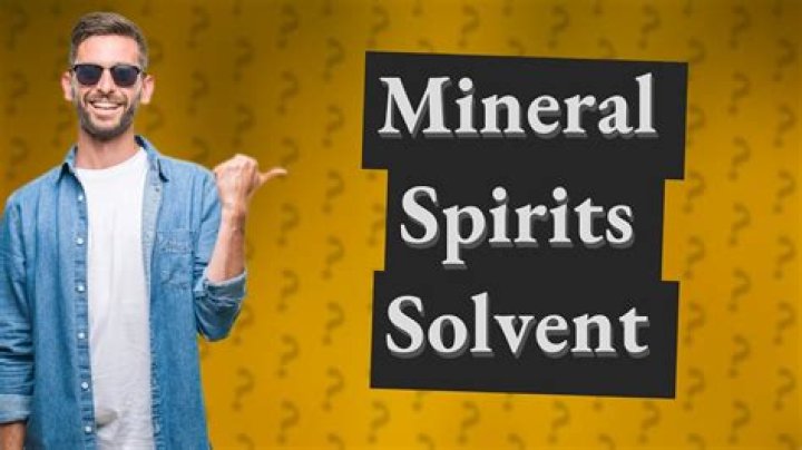 Will mineral spirits dissolve?