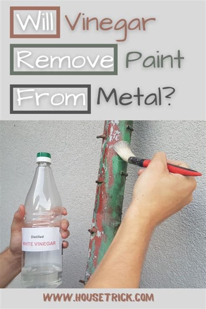 Will vinegar remove epoxy paint?